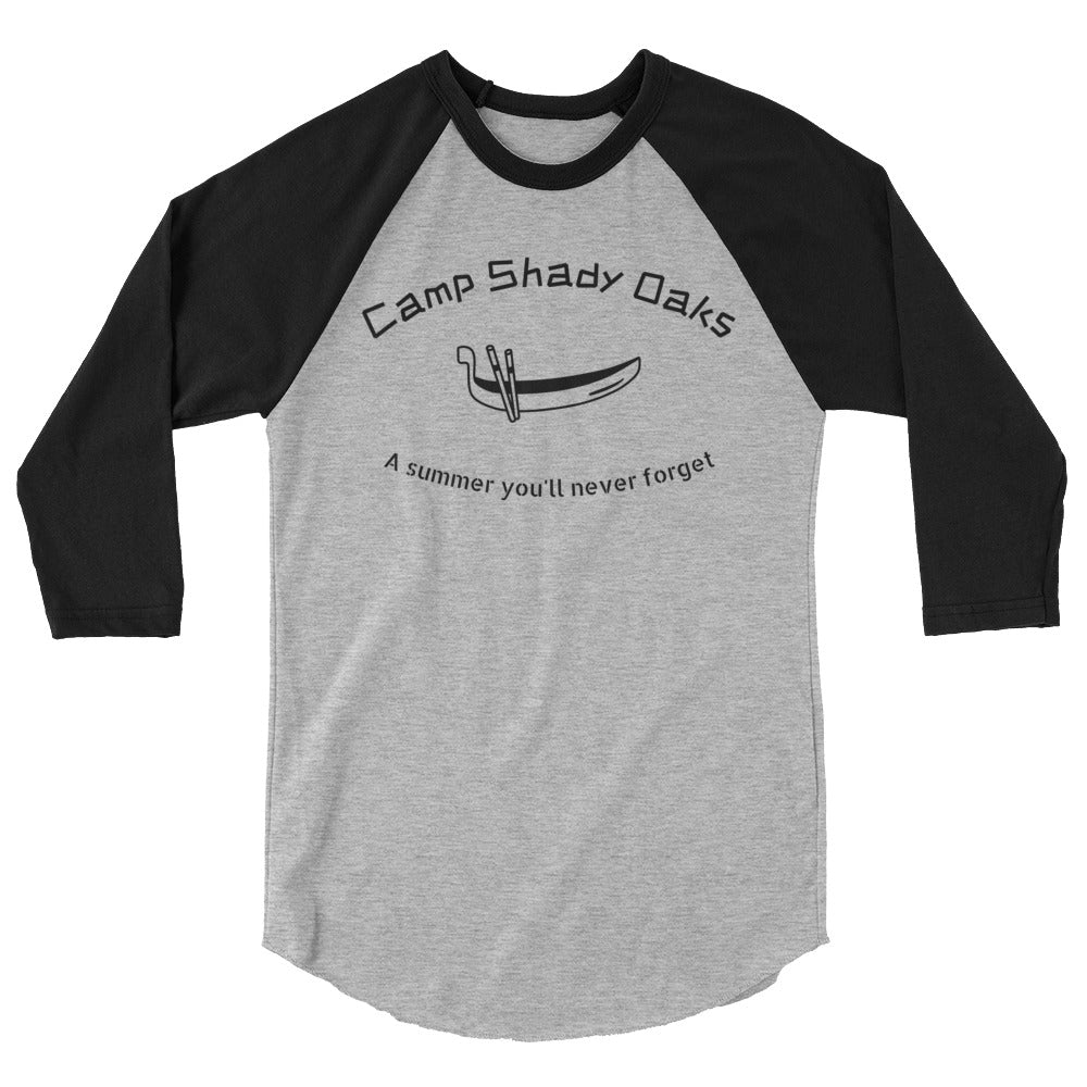 Camp Shady Oaks 3/4 Sleeve