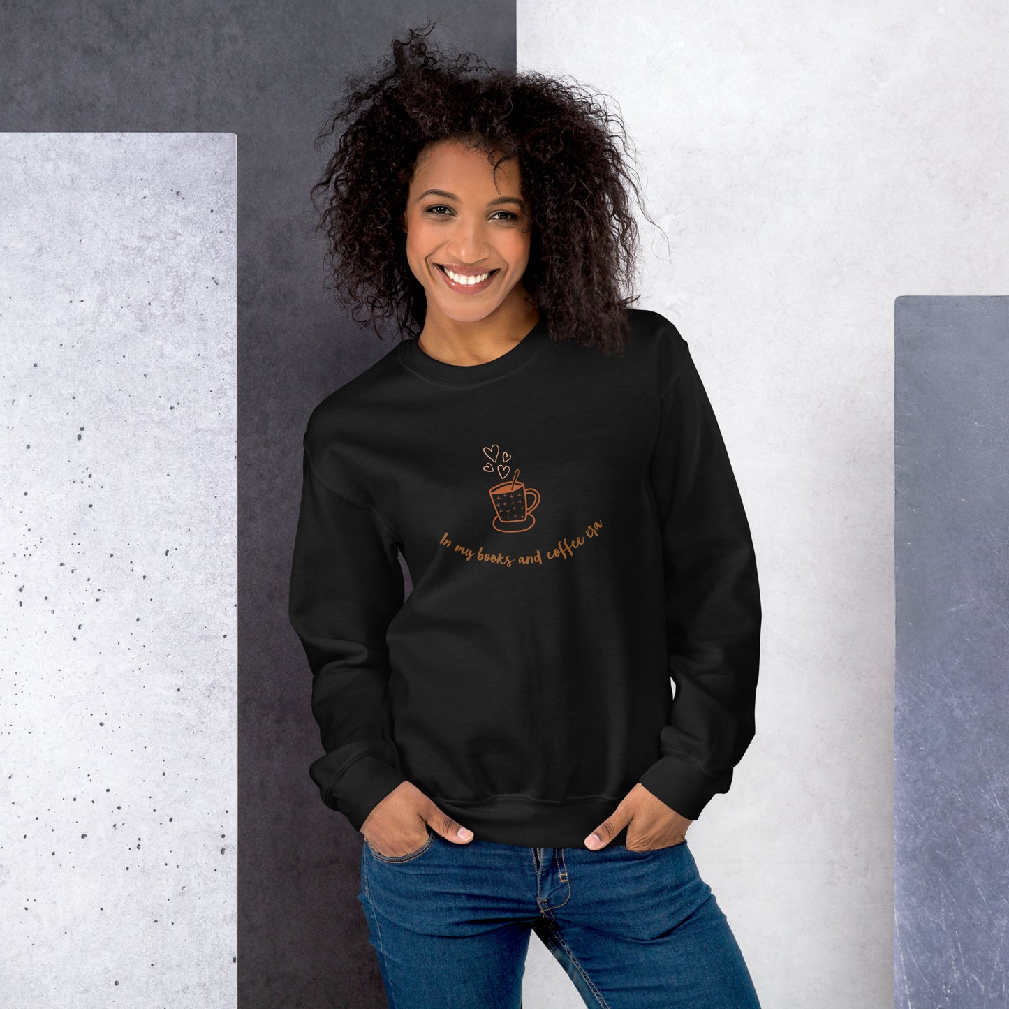 Books and Coffee Unisex Sweatshirt
