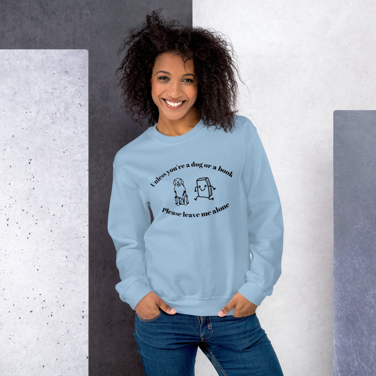 Dog or Book Sweatshirt