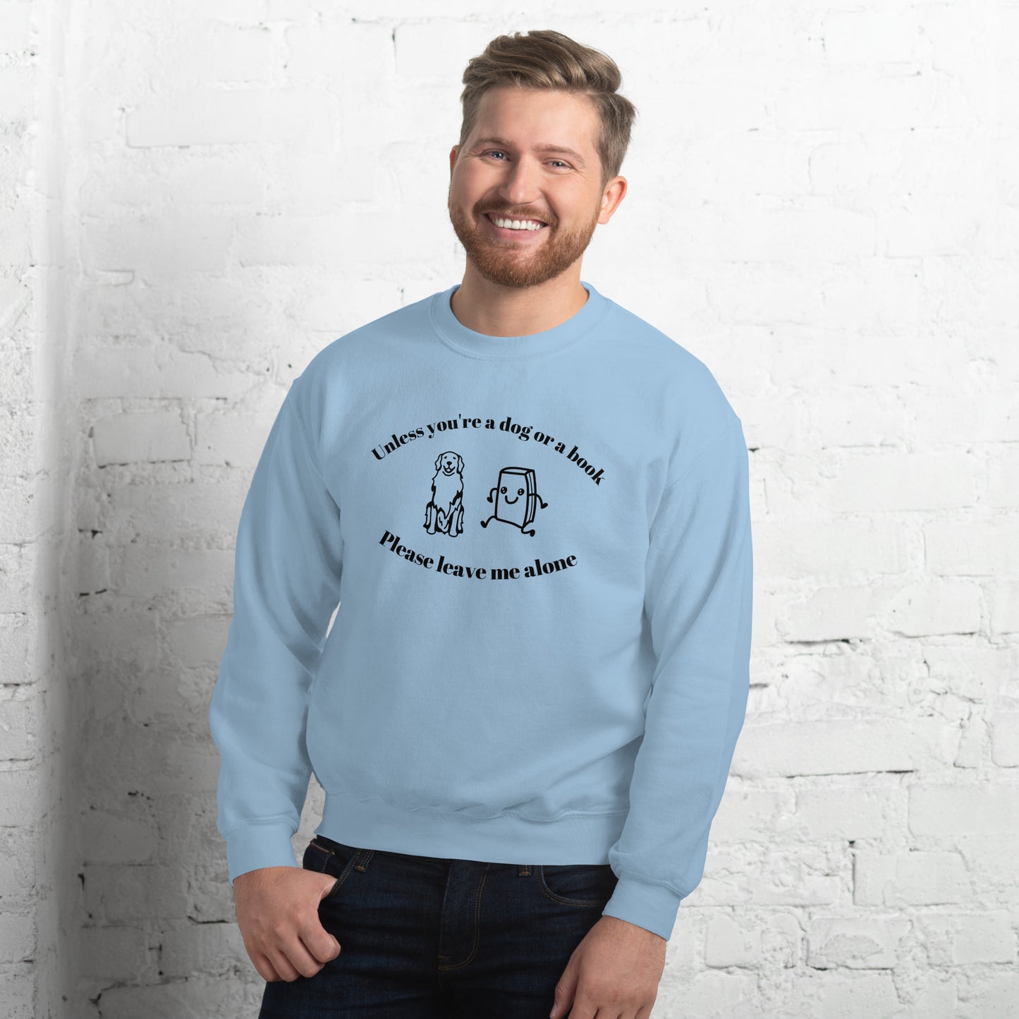 Dog or Book Sweatshirt