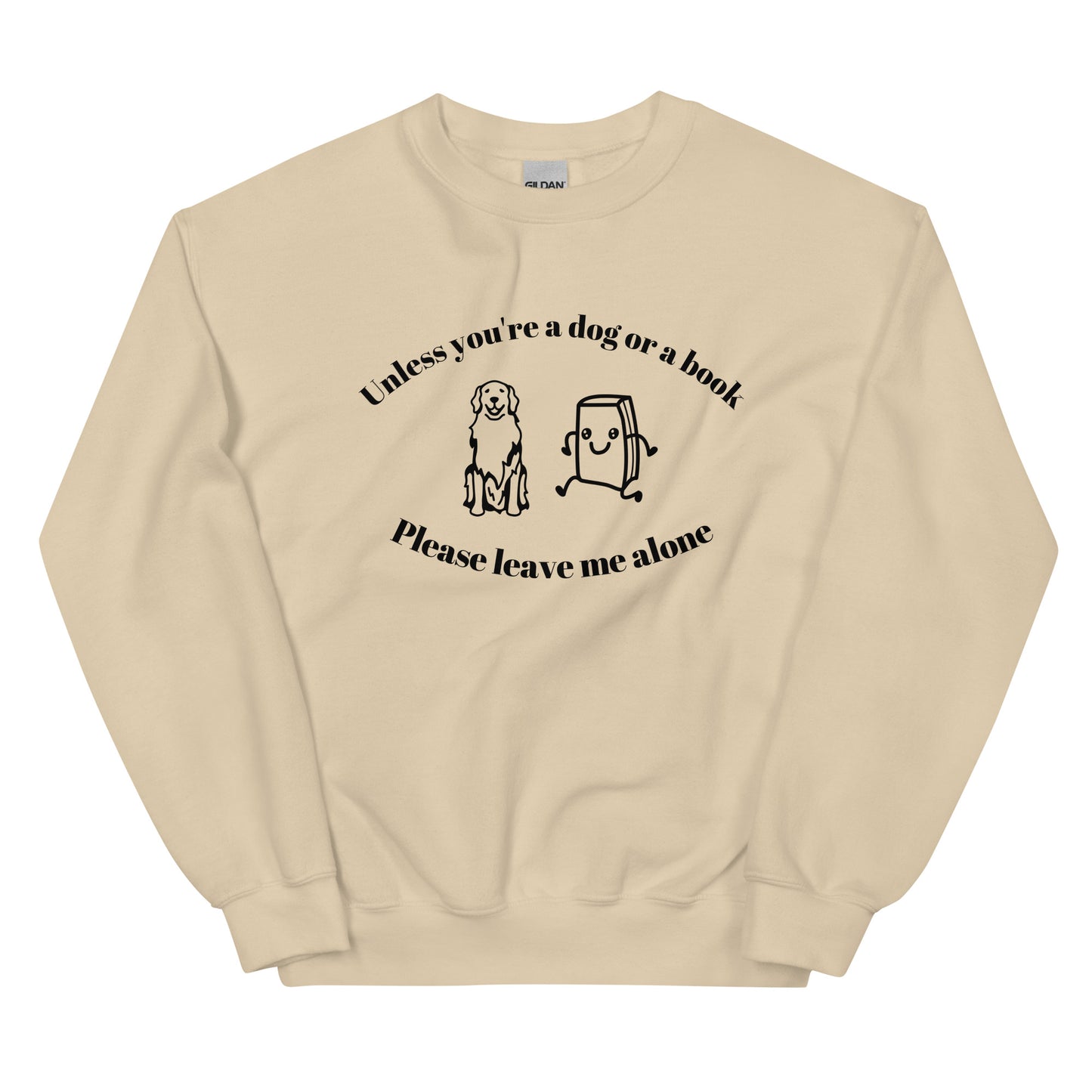 Dog or Book Sweatshirt