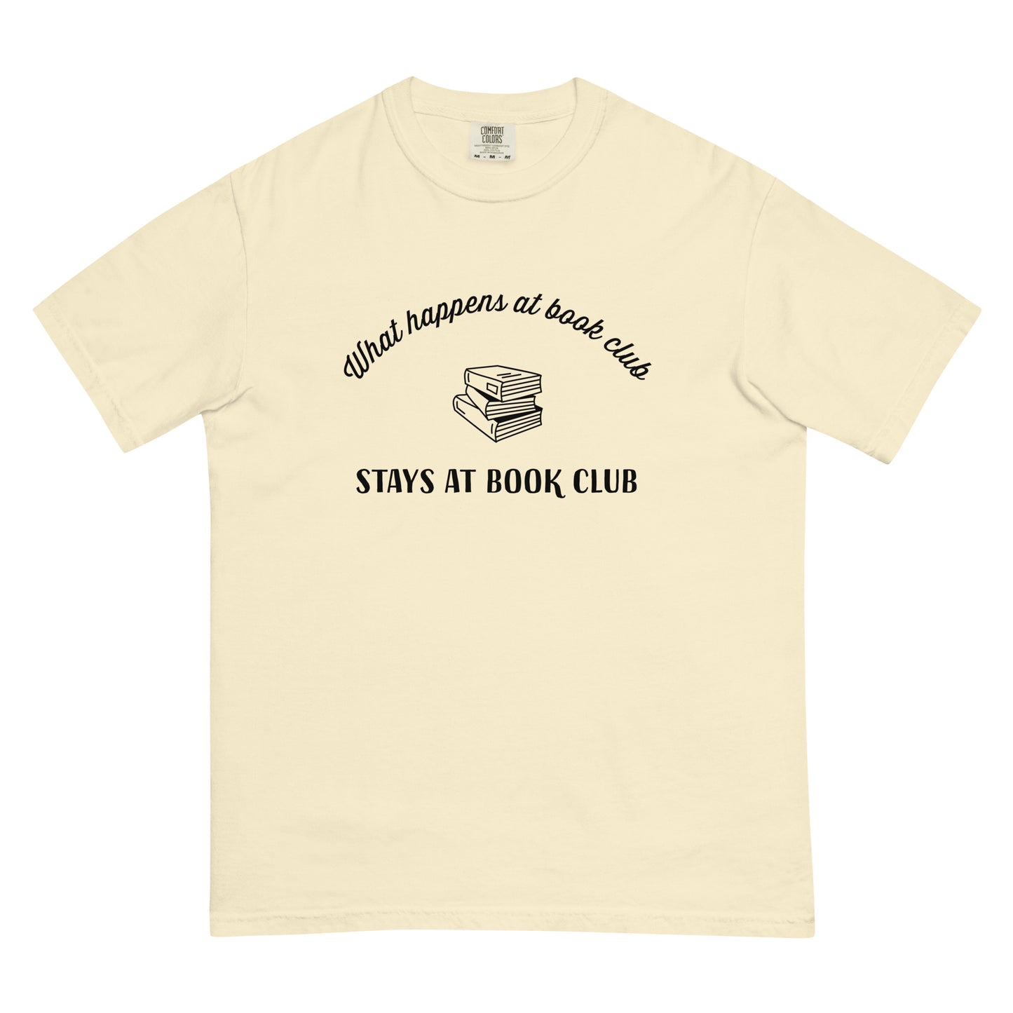 Happens at book club tee