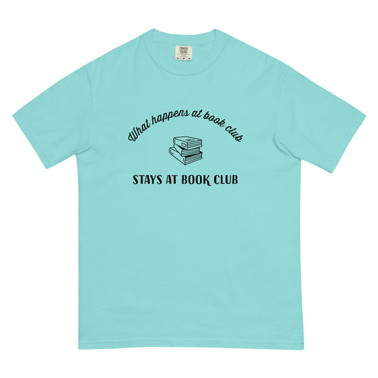 Happens at book club tee