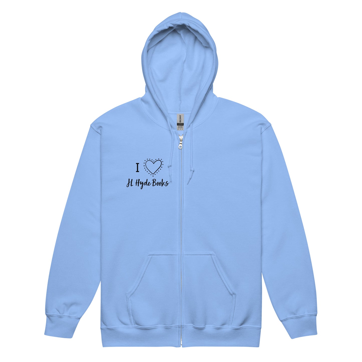 Unisex JL Hyde blend zip hoodie