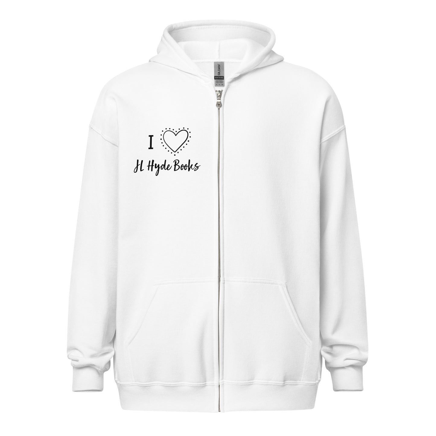 Unisex JL Hyde blend zip hoodie