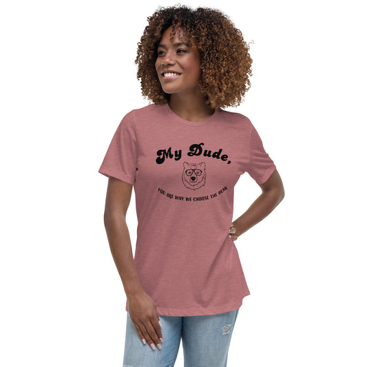 Choose Bear Women's Relaxed T-Shirt