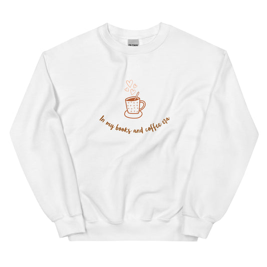 Books and Coffee Unisex Sweatshirt