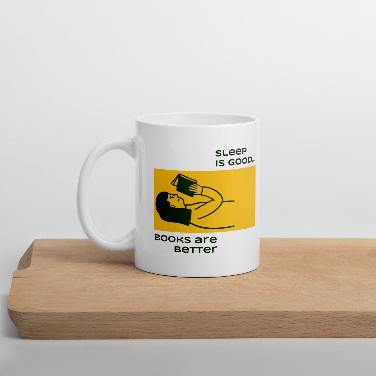 Sleep is Good glossy mug