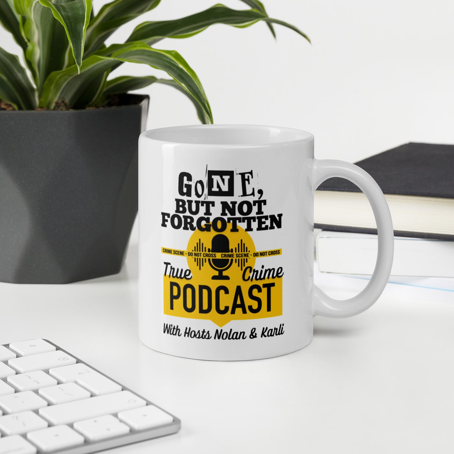 Podcast White glossy mug
