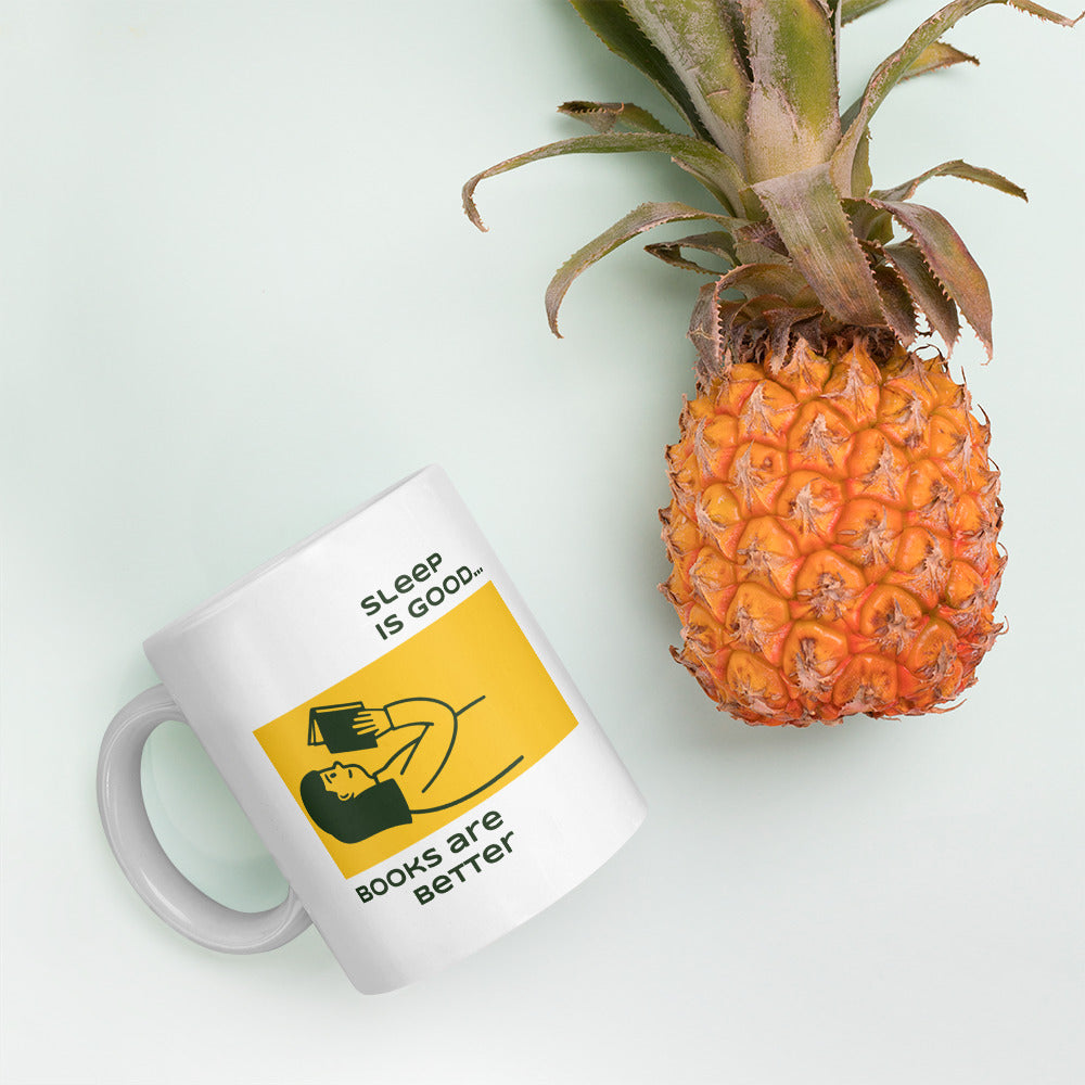 Sleep is Good glossy mug