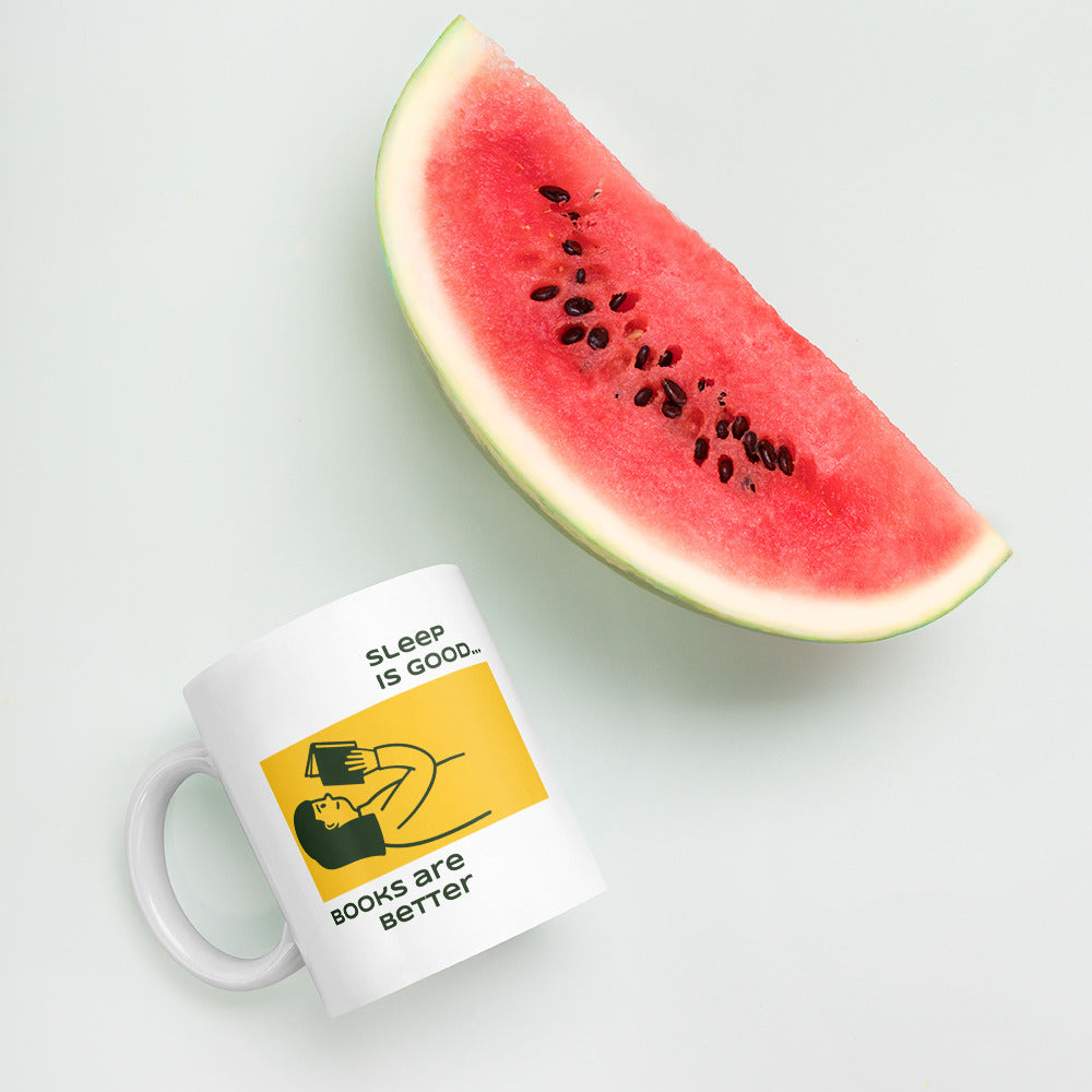 Sleep is Good glossy mug